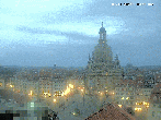 Archived image Webcam Dresden - Frauenkirche and Neumarkt square 15:00