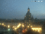 Archiv Foto Webcam Dresden - Frauenkirche und Neumarkt 07:00