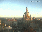 Archiv Foto Webcam Dresden - Frauenkirche und Neumarkt 07:00