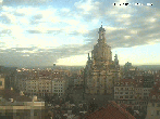 Archiv Foto Webcam Dresden - Frauenkirche und Neumarkt 08:00