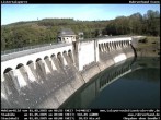 Archiv Foto Webcam Listersee: Listertalsperre Staumauer 09:00