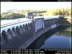 Archiv Foto Webcam Listersee: Listertalsperre Staumauer 17:00