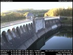 Archiv Foto Webcam Listersee: Listertalsperre Staumauer 19:00