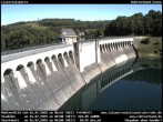 Archiv Foto Webcam Listersee: Listertalsperre Staumauer 09:00