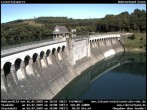 Archiv Foto Webcam Listersee: Listertalsperre Staumauer 11:00