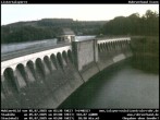 Archiv Foto Webcam Listersee: Listertalsperre Staumauer 03:00