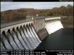 Archiv Foto Webcam Listersee: Listertalsperre Staumauer 09:00