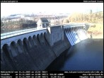 Archiv Foto Webcam Listersee: Listertalsperre Staumauer 13:00