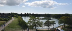 Archiv Foto Webcam Sylt: Dorfteich an der Friesenkapelle in Wenningstedt 13:00