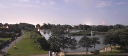 Archiv Foto Webcam Sylt: Dorfteich an der Friesenkapelle in Wenningstedt 01:00