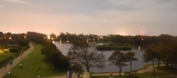 Archiv Foto Webcam Sylt: Dorfteich an der Friesenkapelle in Wenningstedt 03:00