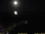Archiv Foto Webcam Westerland auf Sylt: Restaurant Strandoase 01:00