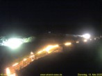 Archiv Foto Webcam Westerland auf Sylt: Restaurant Strandoase 23:00