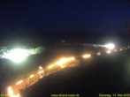 Archiv Foto Webcam Westerland auf Sylt: Restaurant Strandoase 21:00