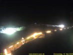 Archiv Foto Webcam Westerland auf Sylt: Restaurant Strandoase 23:00