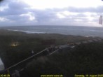 Archiv Foto Webcam Westerland auf Sylt: Restaurant Strandoase 19:00