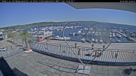 Archived image Webcam Lake Geiseltalsee - Marina Mücheln 09:00