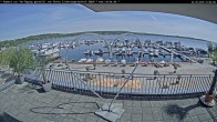 Archived image Webcam Lake Geiseltalsee - Marina Mücheln 09:00