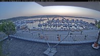 Archived image Webcam Lake Geiseltalsee - Marina Mücheln 22:00
