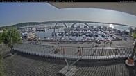 Archived image Webcam Lake Geiseltalsee - Marina Mücheln 00:00