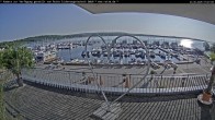 Archived image Webcam Lake Geiseltalsee - Marina Mücheln 01:00