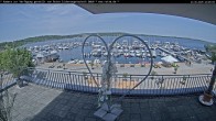 Archived image Webcam Lake Geiseltalsee - Marina Mücheln 08:00