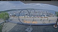 Archived image Webcam Lake Geiseltalsee - Marina Mücheln 13:00