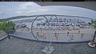 Archived image Webcam Lake Geiseltalsee - Marina Mücheln 17:00