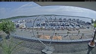 Archiv Foto Webcam Geiseltalsee - Marina Mücheln 07:00