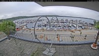 Archived image Webcam Lake Geiseltalsee - Marina Mücheln 05:00