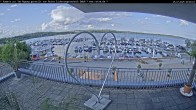 Archived image Webcam Lake Geiseltalsee - Marina Mücheln 17:00