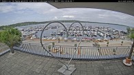 Archiv Foto Webcam Geiseltalsee - Marina Mücheln 15:00