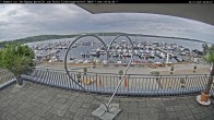 Archiv Foto Webcam Geiseltalsee - Marina Mücheln 17:00