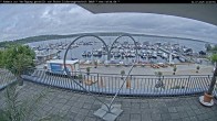 Archived image Webcam Lake Geiseltalsee - Marina Mücheln 11:00