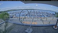 Archiv Foto Webcam Geiseltalsee - Marina Mücheln 08:00