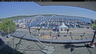 Archived image Webcam Lake Geiseltalsee - Marina Mücheln 08:00