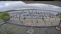 Archived image Webcam Lake Geiseltalsee - Marina Mücheln 08:00