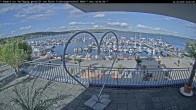 Archived image Webcam Lake Geiseltalsee - Marina Mücheln 15:00