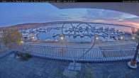 Archived image Webcam Lake Geiseltalsee - Marina Mücheln 05:00