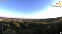 Archived image Webcam Schramberg: View Water Tower Waldmössingen 05:00