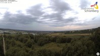 Archived image Webcam Schramberg: View Water Tower Waldmössingen 19:00