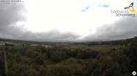 Archiv Foto Webcam Schramberg: Ausblick vom Wasserturm Waldmössingen 08:00
