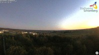 Archived image Webcam Schramberg: View Water Tower Waldmössingen 05:00