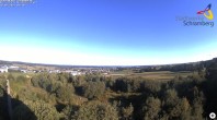 Archived image Webcam Schramberg: View Water Tower Waldmössingen 08:00