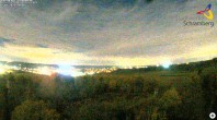 Archiv Foto Webcam Schramberg: Ausblick vom Wasserturm Waldmössingen 19:00