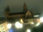 Archived image Webcam Mainz - Market and Cathedral 20:00