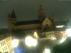 Archived image Webcam Mainz - Market and Cathedral 22:00