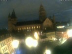 Archiv Foto Webcam Mainz - Marktplatz und Dom 23:00