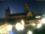 Archived image Webcam Mainz - Market and Cathedral 23:00