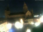 Archiv Foto Webcam Mainz - Marktplatz und Dom 23:00
